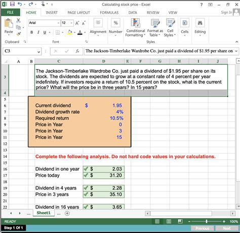 Image result for Excel Formulas for Stocks