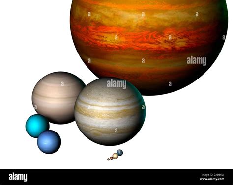Illustration comparing the size of the largest known exoplanet, ROXs ...