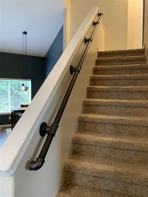 Remarkable Black Iron Staircase Railing References | Stair Designs