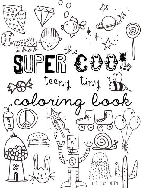 Mini Coloring Books Printable - Printable And Enjoyable Learning