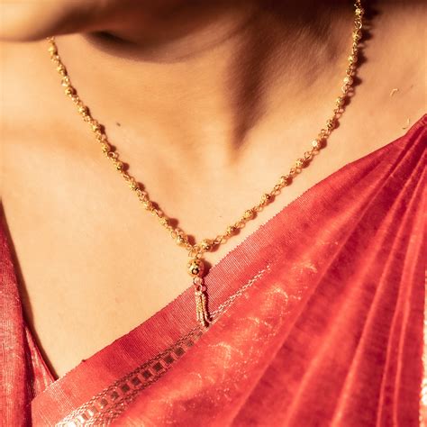 Small Ball Chain Necklace Set