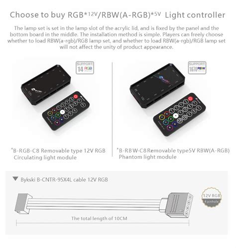 Bykski Distro Plate For Lian Li PC-O11 Dynamic | RGV-LAN-O11-LI-P-K