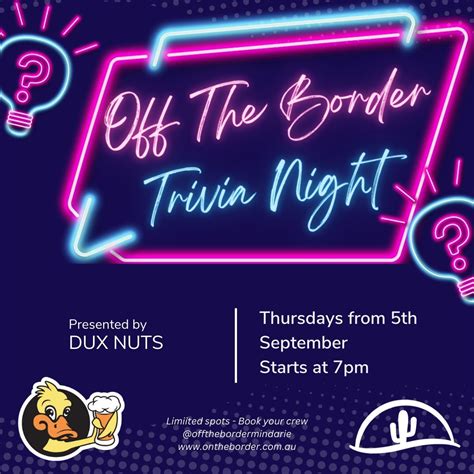 Dux Nuts x On The Border, 3/28 anchorage Drive, Mindarie, WA, Australia ...