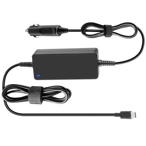 LabTEC 65W Car Laptop Charger Watt USB Type C USB-C Power Adapter ...