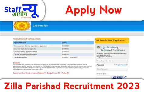 Maharashtra ZP Recruitment 2023, Direct Link, Application Form, Zilla ...