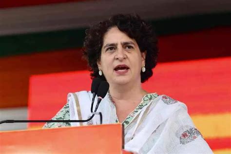 Demolishing houses of poor is the truth of BJP's 'anyay kaal': Priyanka ...
