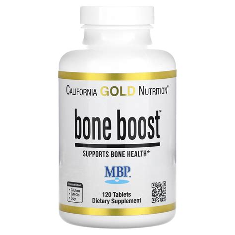 California Gold Nutrition Bone Boost Supplement Support For Bone Health ...
