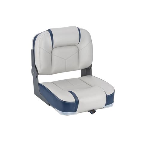 Сиденье для лодки яхты катера Bass Boat Center Seat Серо Синее (ID ...