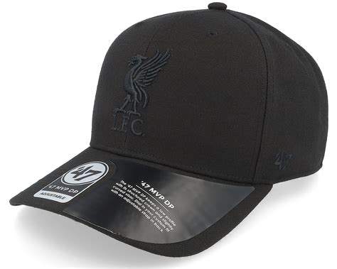 Liverpool FC Cold Zone ‘47 Mvp Dp Black Adjustable | Hatstoreworld.com