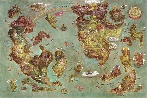 Scribblenauts art designer creates a 'world map of videogames' | The GoNintendo Archives ...