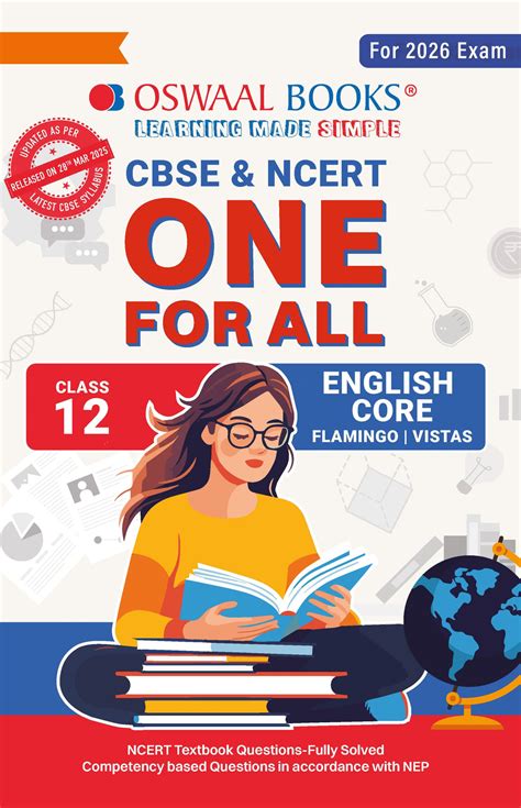 CBSE & NCERT One for All Class 12 English Core Book | For 2026 Exam ...