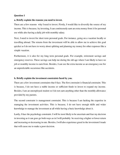 Image result for Fin358 Individual Assignment