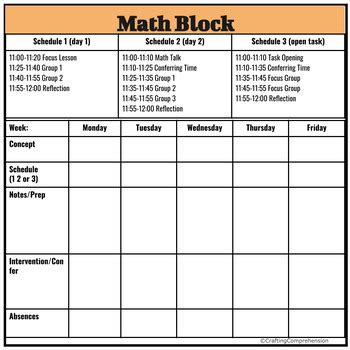 Image result for Math Workshop Model in Algebra