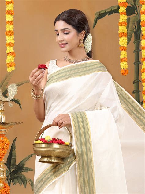 Buy Kerala Sarees Online at Kalyan Silks