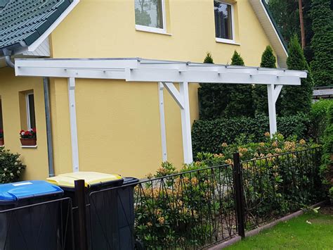 Carportbau mit Doppelstegplatten - Michalak Holzbau GmbH