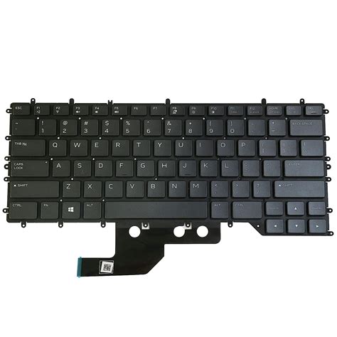AUTENS Replacement US Keyboard for Dell Alienware M15 R2 2019 Year ...
