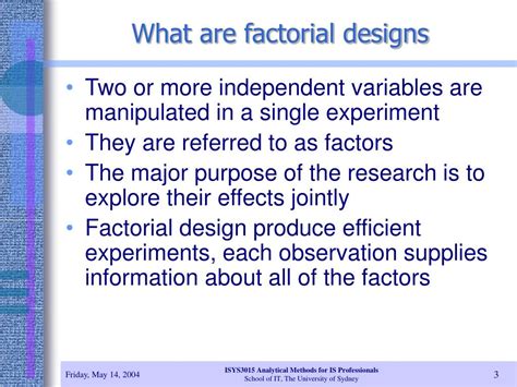Image result for Factorial Design Examples