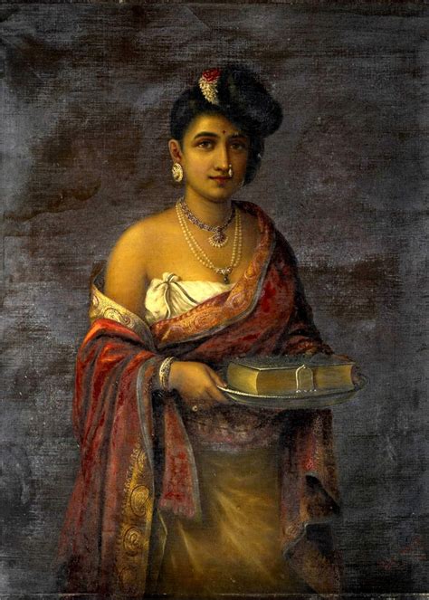 Decoratus *The Maharani of Travancore* (1887)- A Famous Painting by ...