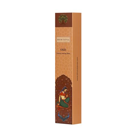 Oud Incense Sticks 40 pcs – Stress Relief and Meditation Aroma – Bhumi ...