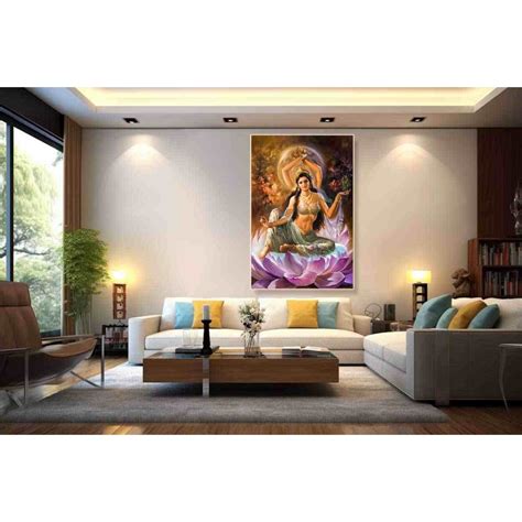 Tara Painting On Canvas Khadiravana Green Tara L