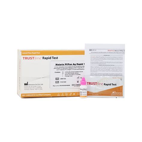 Athenese Pf/PAN Ag Malaria rapid card - 30 Tests - Seelingo.in: First ...