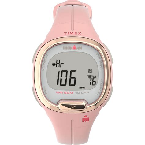 TIMEX T10 Grey Square Dial Digital Women's Watch - TW5M48100JQ