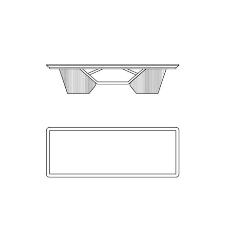 Alborz Rectangular Conference Table - Conference Room Table - Alborz ...