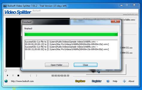 Boilsoft Video Splitter for Mac - Video Editing Software for