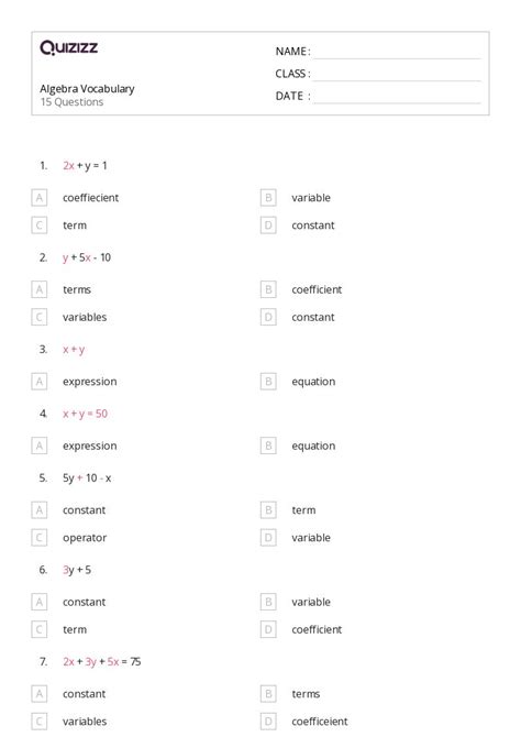 Grade 7 Algebra Equations 的图像结果