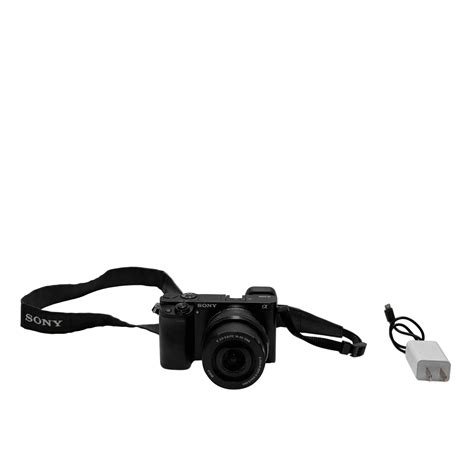 Sony ILCE-6000 Mirrorless 24.3MP Digital Camera 16-50mm f/3.5-5.6 Zoom Lens