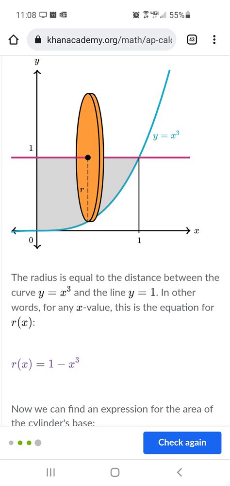 Application of Integration Volume and Disc Method 的图像结果