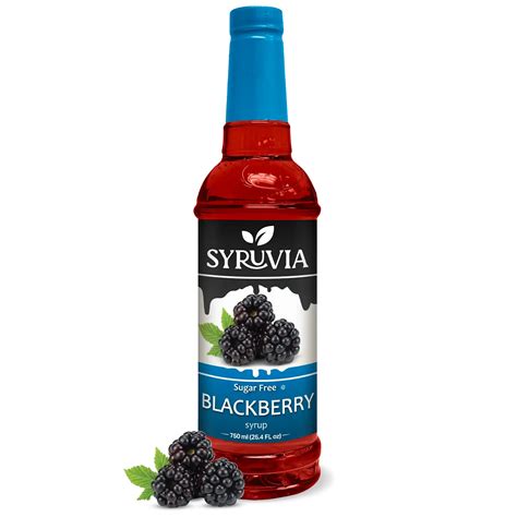 Syruvia Sugar-Free Blackberry Syrup for Coffee & More – Only $9.99