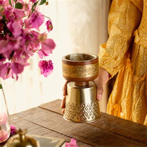Ritualistic Bahaar Loban Lamp Burner | Samrani Doop Dani Burners with ...
