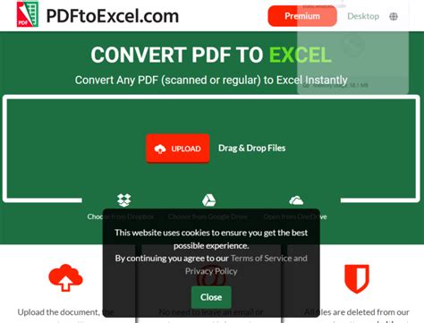 Image result for Convert PDF to Excel Free