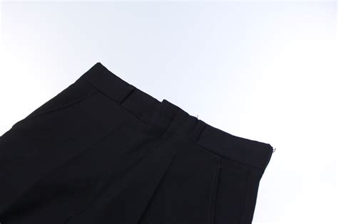 1980's no-tuck wide straight slacks【MM-1330】 | cv