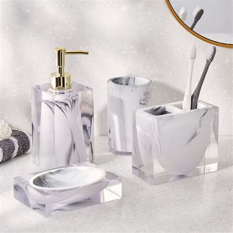 Buy Aubree Polyresin Printed Soap Dispenser - 150ml from Home Centre at ...