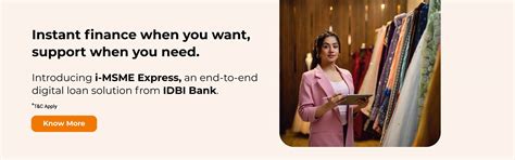 Personal & Corporate Banking | MSME & Agri banking - IDBI Bank