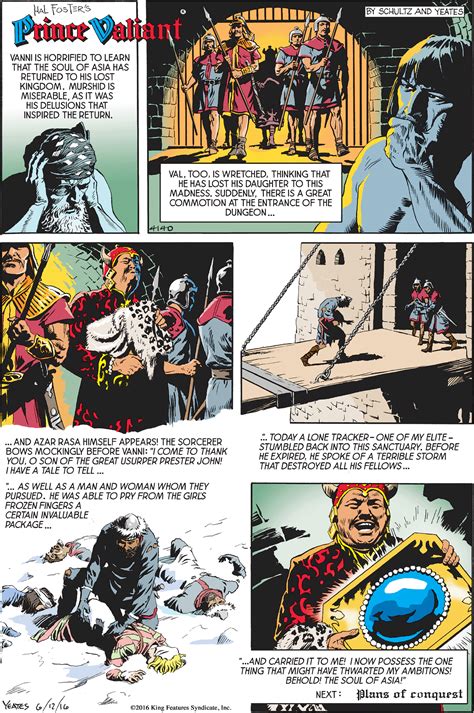 Prince Valiant Comic Strip 2016-06-19 | Comics Kingdom