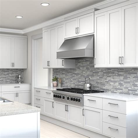 Elida Ceramica Grey 12-in x 14-in Glossy Glass Linear Patterned Wall ...