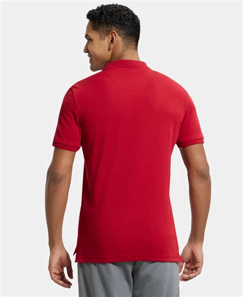 Buy Super Combed Cotton Rich Solid Half Sleeve Polo T-Shirt - Shanghai ...