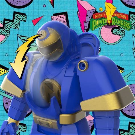 Buy Power Rangers Retro-Morphin Ninjor Fliphead Action Figure Inspired ...