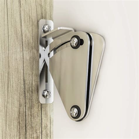 Buy skysen 3-1/8" Stainless Steel Sliding Barn Door Hardware Latch Lock ...