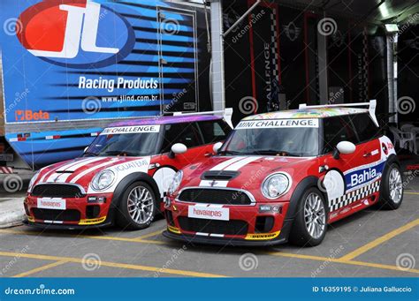 Mini Cooper Race editorial image. Image of street, speed - 16359195