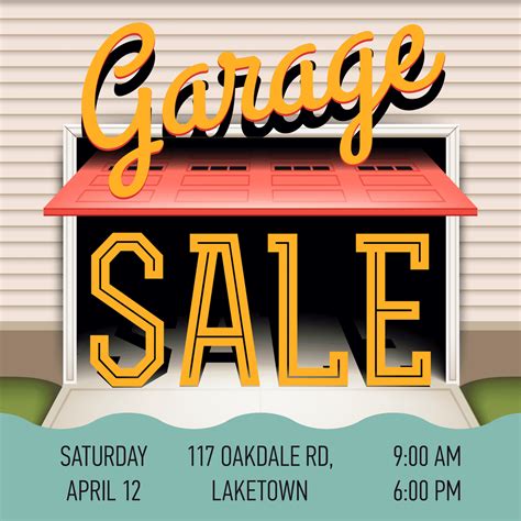 Eye Catching Garage Sale Ads City Wide Garage Sales For August 5th And