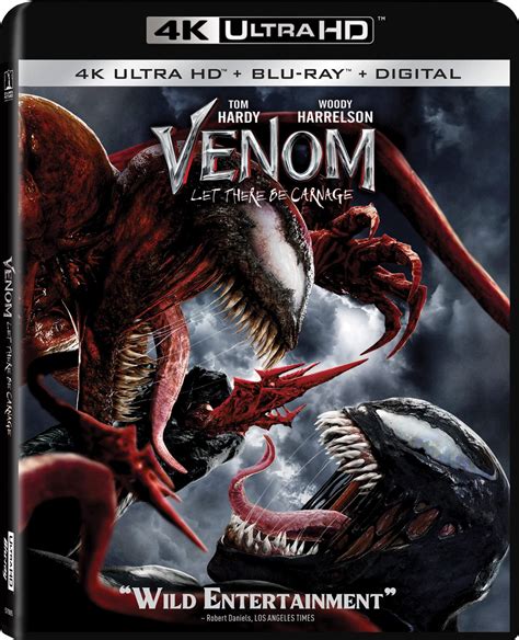 Venom: Let There Be Carnage DVD Release Date December 14, 2021