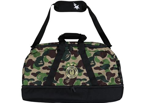 ADIDAS X BAPE DUFFLE BAG CAMOUFLAGE