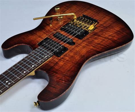 Schecter CET Koa Top USA Custom Shop Electric Guitar India | Ubuy