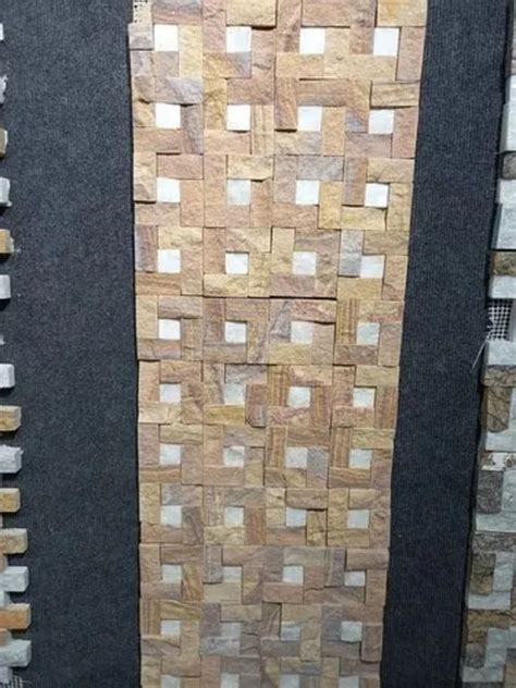 Stone Mosaic Tile - Stone Elevation Tiles Manufacturer from New Delhi