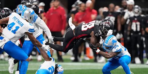 Lions-Falcons preseason game suspended after serious injury to safety ...
