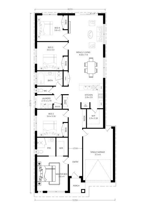 Single Storey Floor Plans - Shri Homes